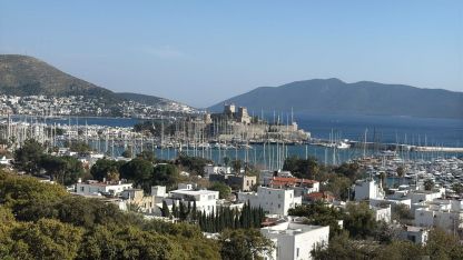 Bodrum'da, 9 günlük bayram tatili öncesinde doluluk yüzde 85'e ulaştı