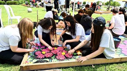 Antalya’da 130 bin çiçekle görsel şov