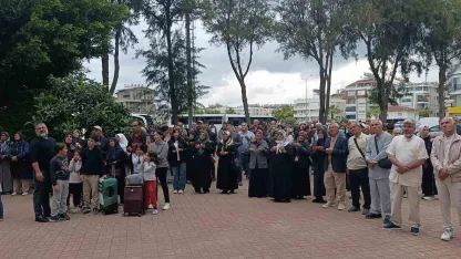Manavgatlı hacı adayları kutsal topraklara uğurlandı