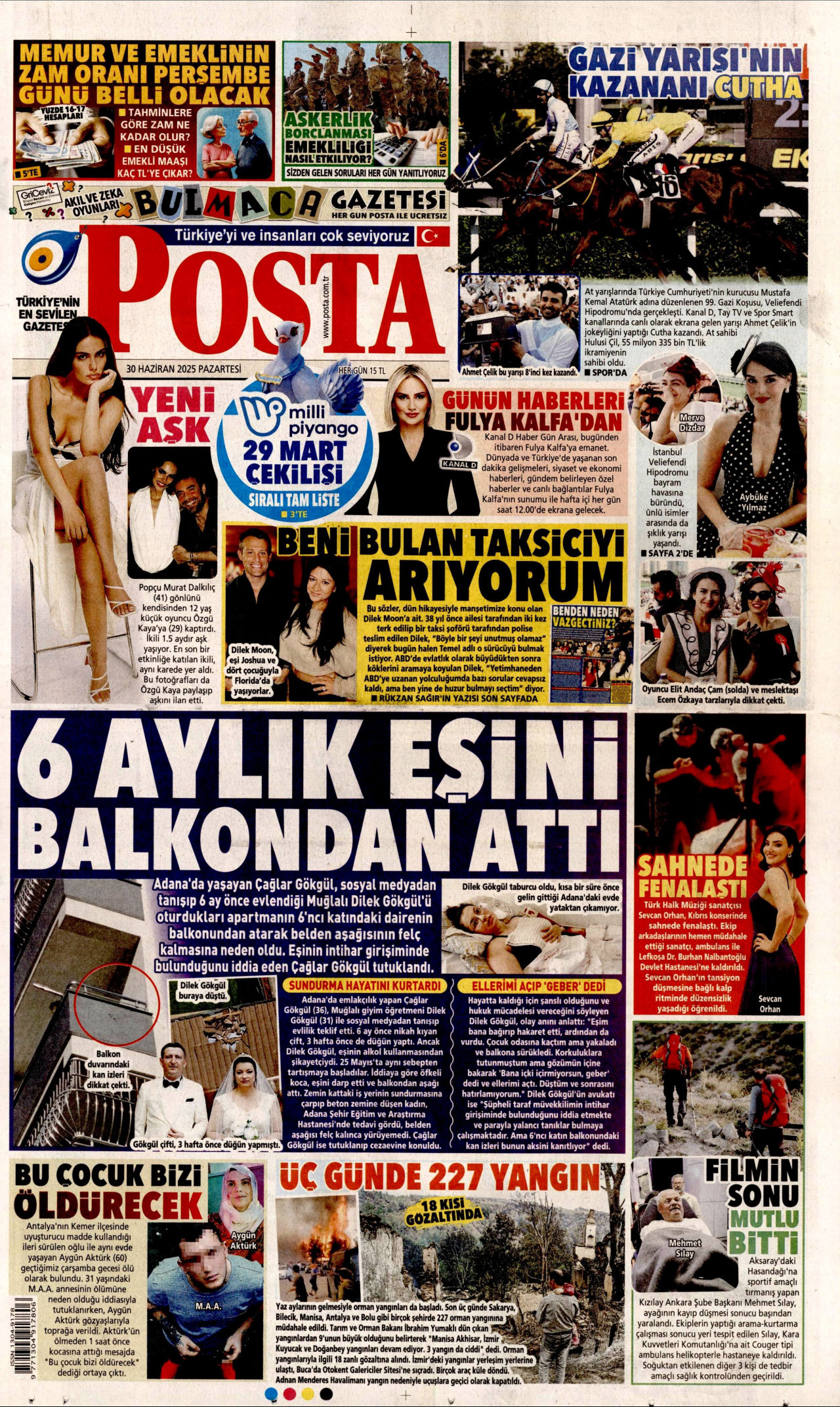 POSTA Gazete Manşeti