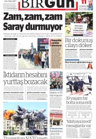 Birgün Gazetesi Gazete Manşeti
