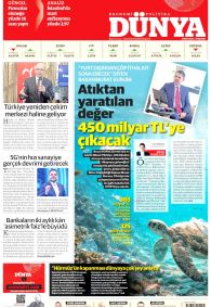 Dünya Gazetesi Gazete Manşeti