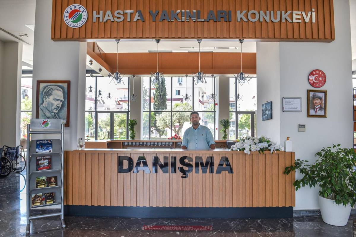 Kepez’den hasta yakınlarına