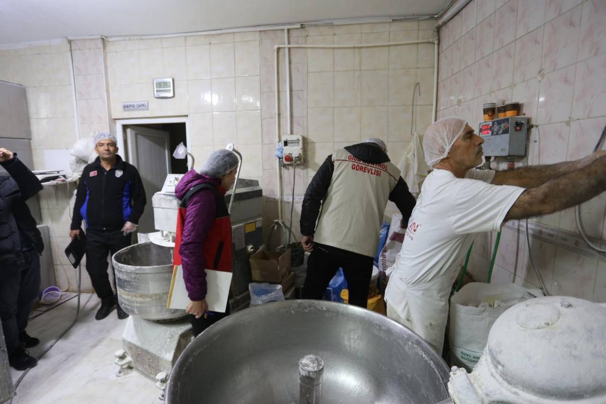 Yeni yıl öncesi Kepez’de fırınlara sıkı denetim