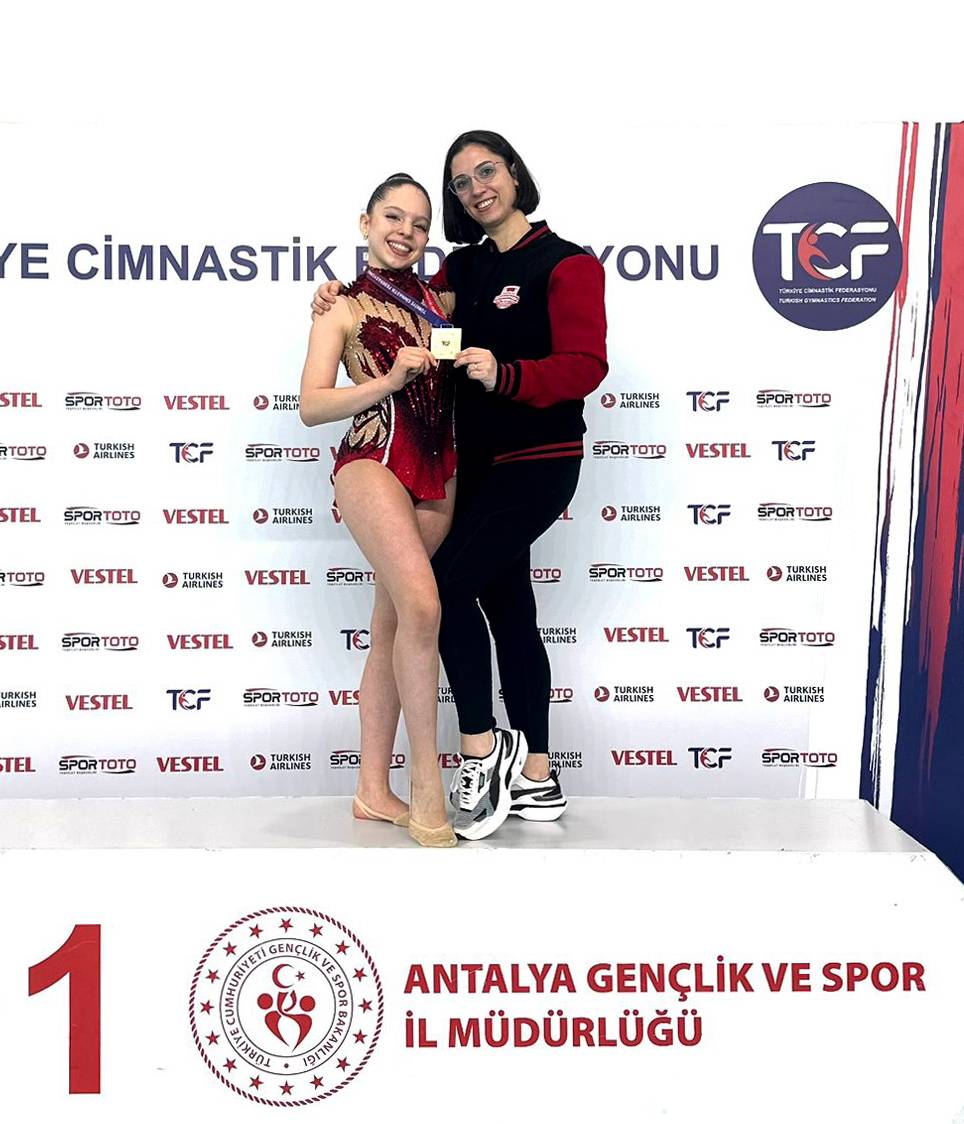 Muratpaşa, jimnastikte Türkiye şampiyonu