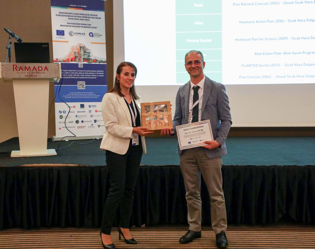 Büyükşehir’in iklim riski analizi CLIMAAX değerlendirmesinde öne çıktı