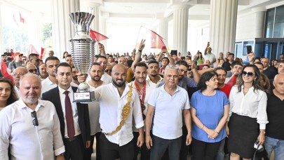 Başpehlivan Okulu'ya, memleketinde görkemli karşılama